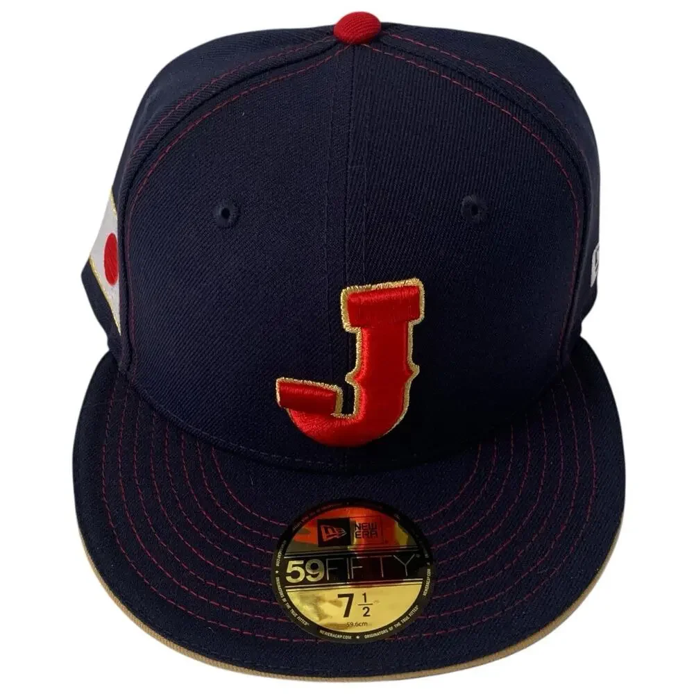 New Era 59FIFTY Size 7 1/2 Japan Baseball 2026 World Baseball Fitted Hat Cap New